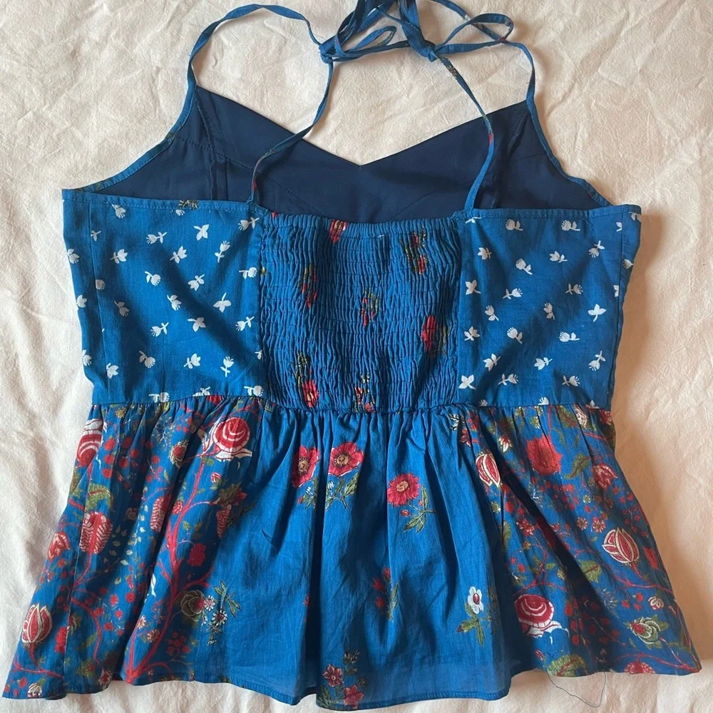 Anthropologie Floral Crochet Tank - Picture 3 of 7